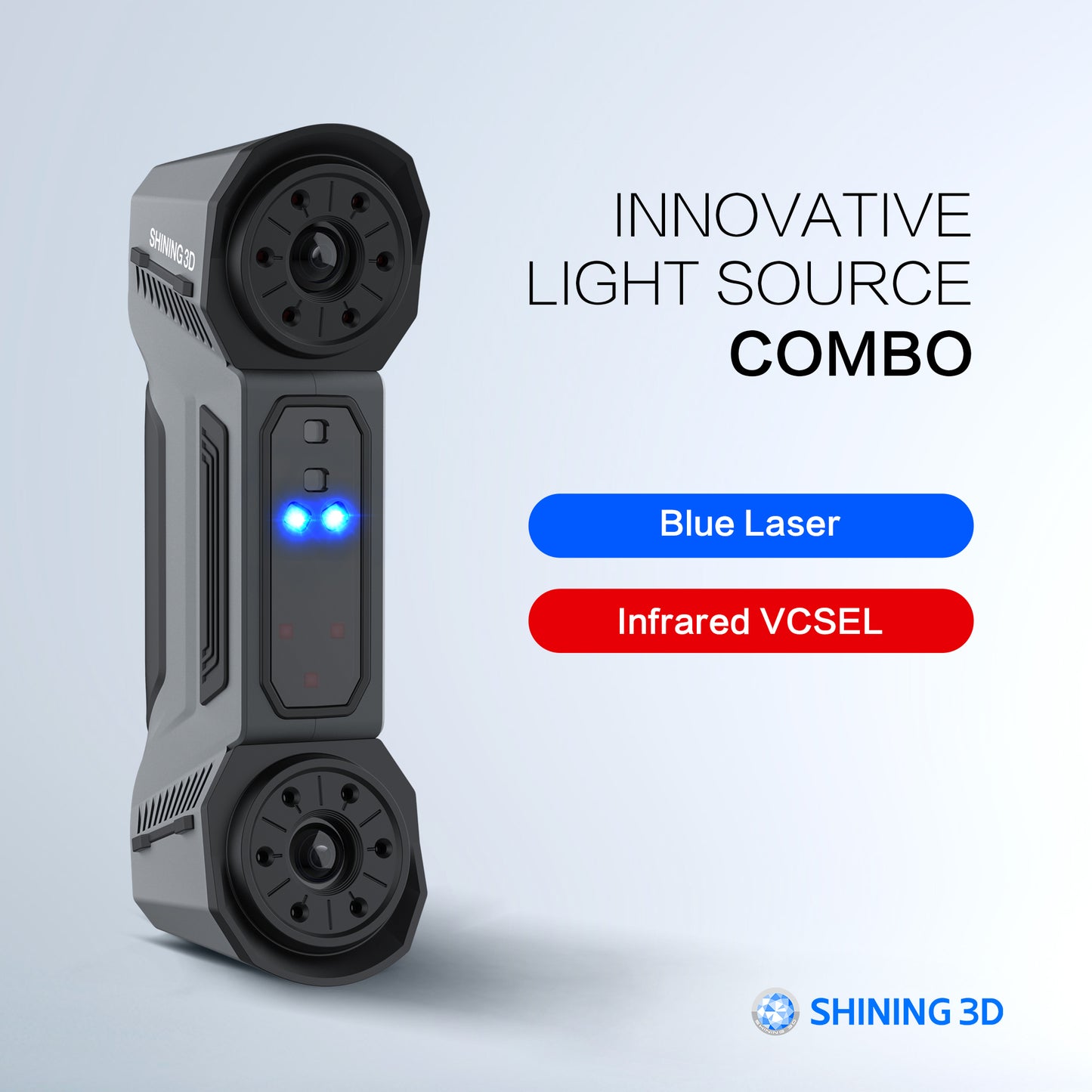 Shining3D FreeScan Combo+ – mobiler metrologischer 3D-Scanner