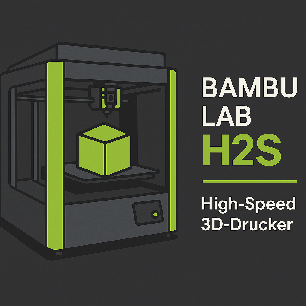 Bambu Lab H2S: Die nächste Evolutionsstufe des High-Speed-3D-Drucks