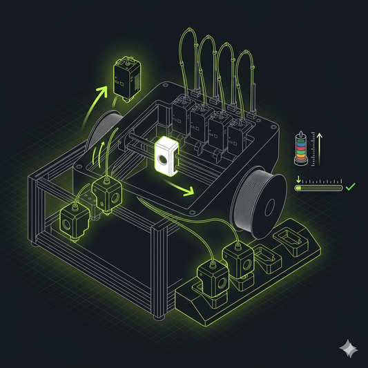 Snapmaker U1 Deep-Dive: Toolchanger-Multi-Material mit Klipper