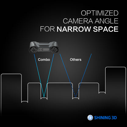 Shining3D FreeScan Combo+ – mobiler metrologischer 3D-Scanner