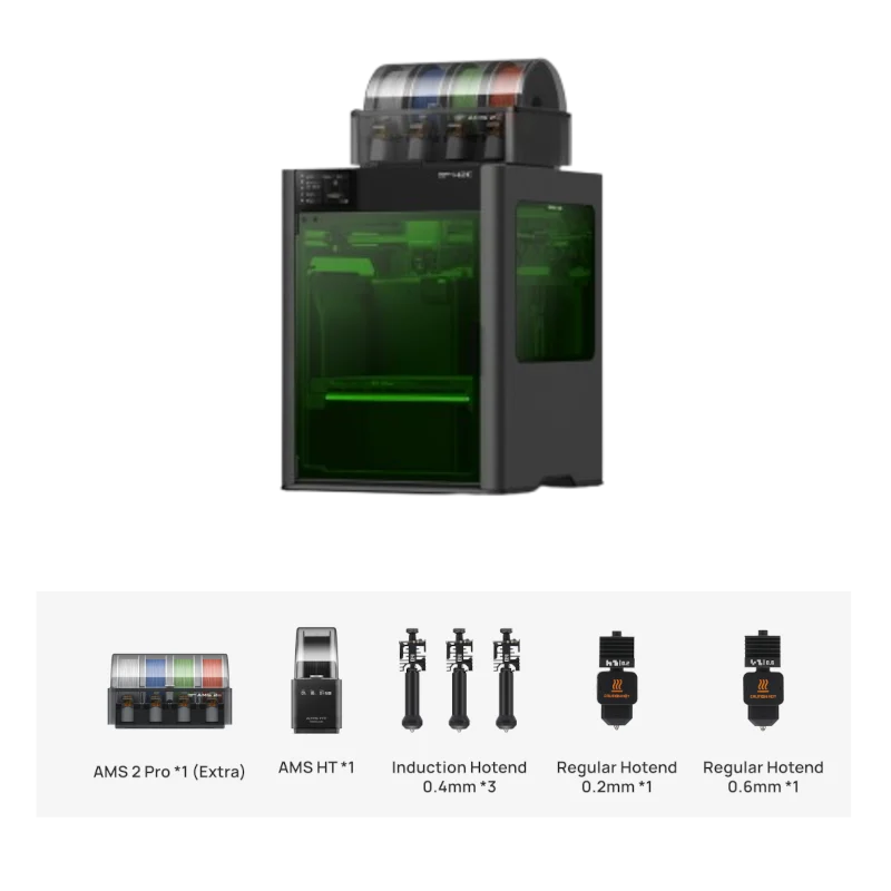 Bambu Lab H2C – Imprimante 3D CoreXY compacte pour ateliers et formation