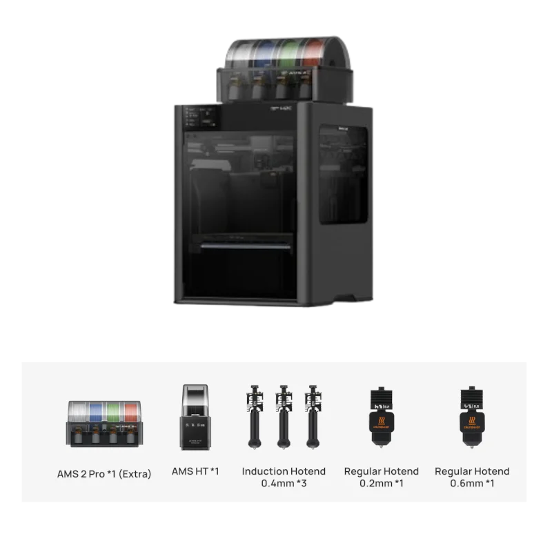 Bambu Lab H2C – Imprimante 3D CoreXY compacte pour ateliers et formation