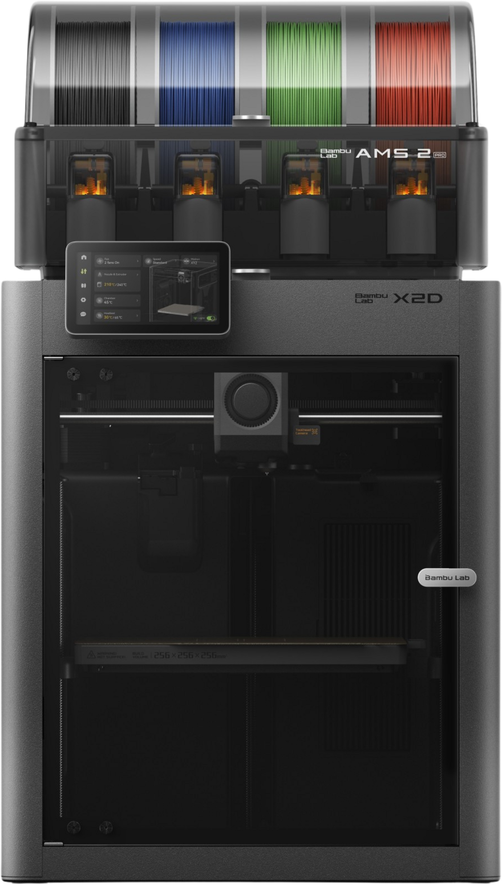 Bambu Lab X2D – Dual-Extruder 3D-Drucker mit beheiztem Bauraum