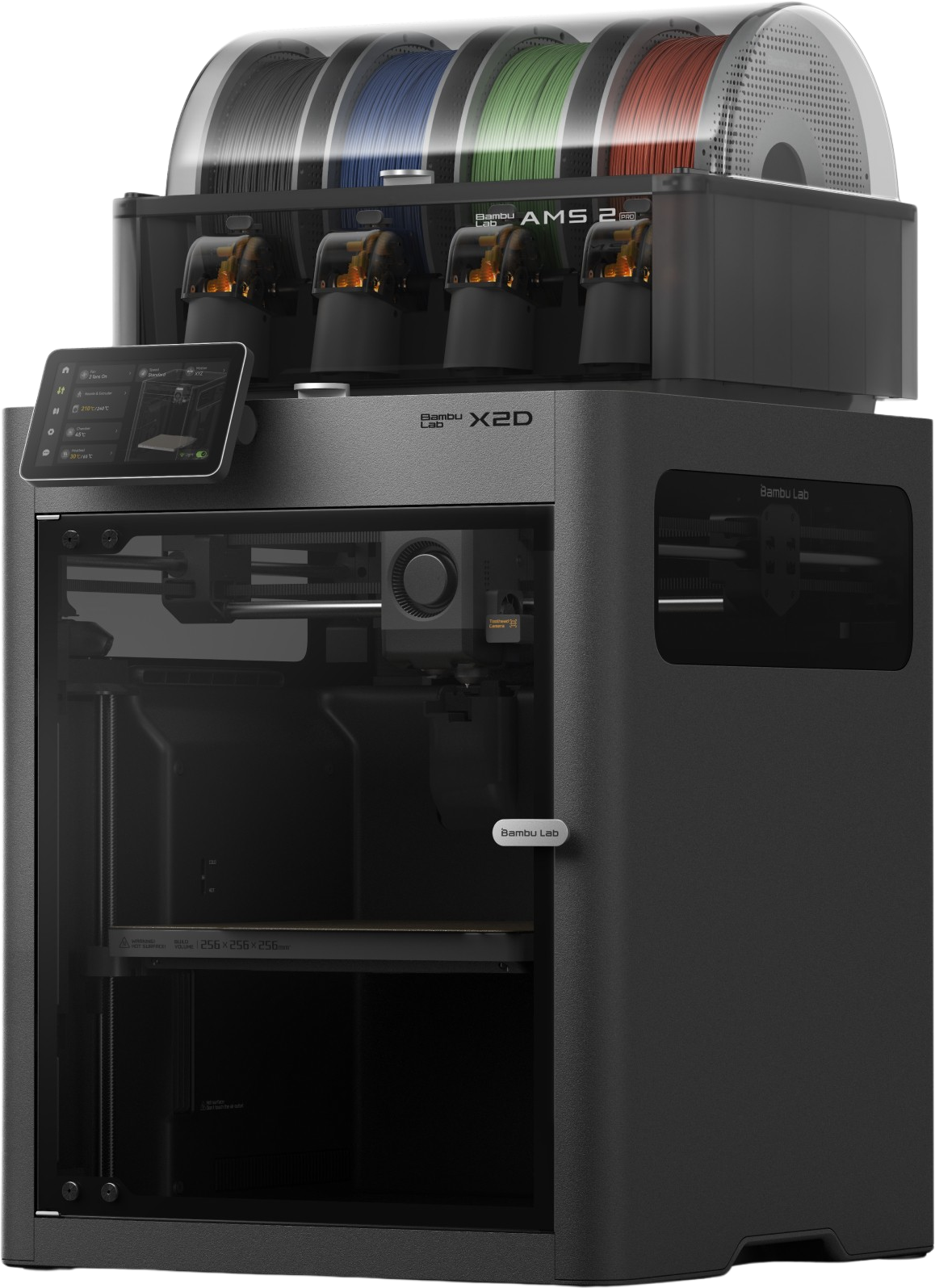 Bambu Lab X2D – Dual-Extruder 3D-Drucker mit beheiztem Bauraum