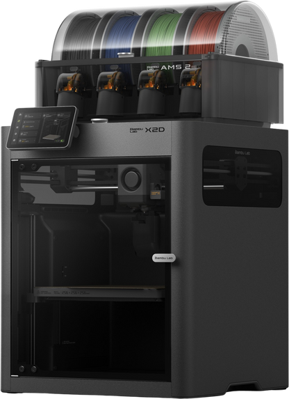 Bambu Lab X2D – Dual-Extruder 3D-Drucker mit beheiztem Bauraum